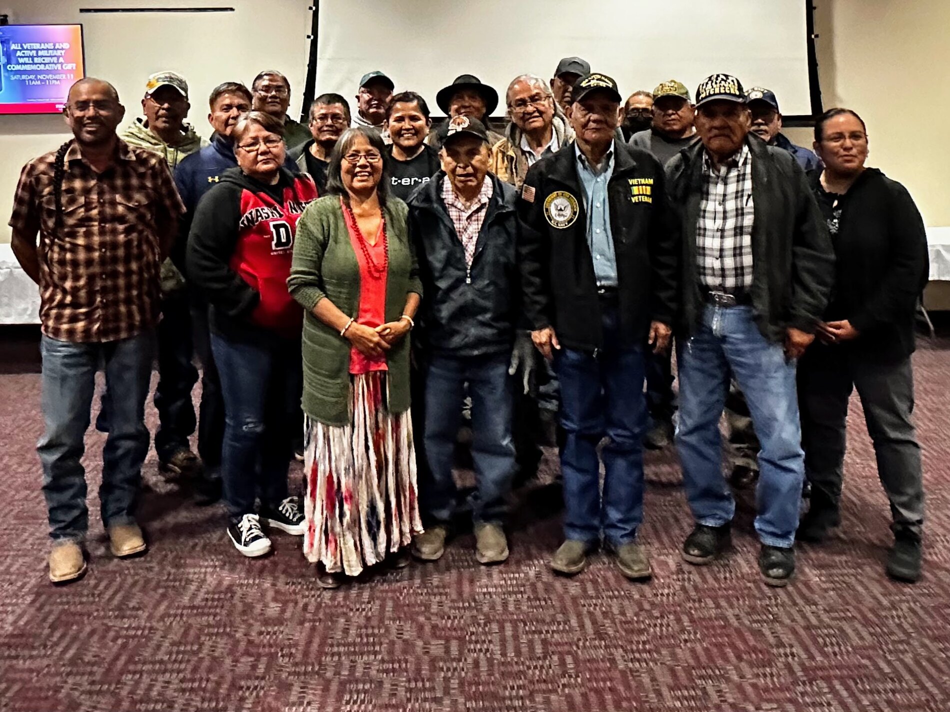LVO and CVO veterans gathered for a recognition event