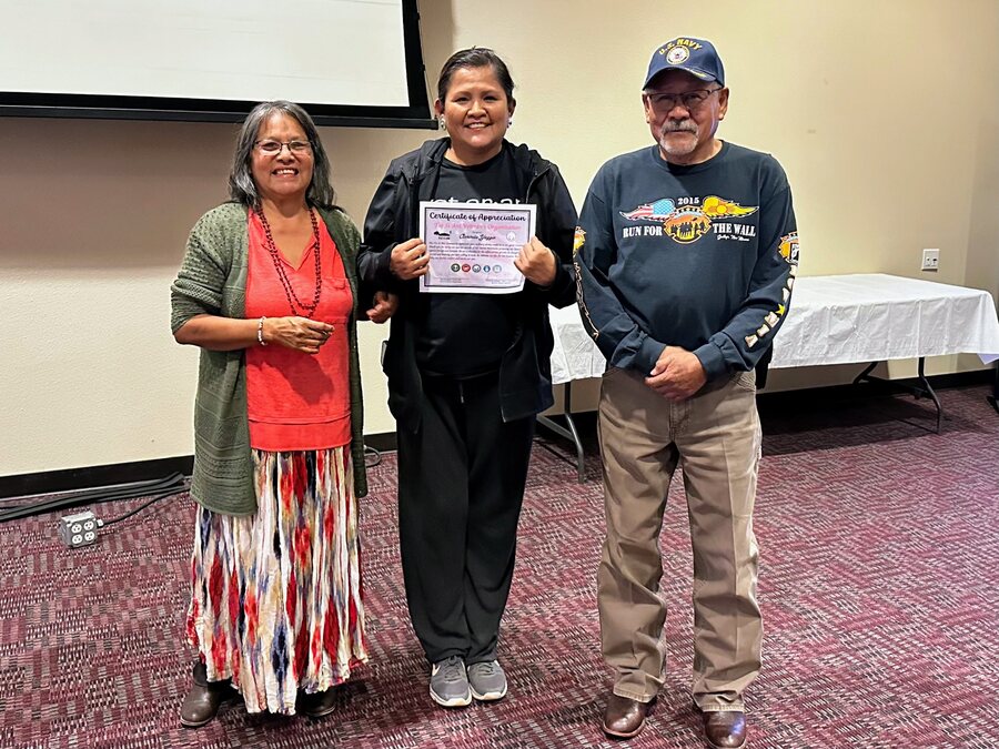 Clarinda veteran recognition certificate presentation
